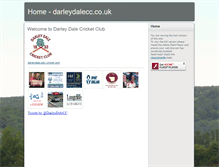 Tablet Screenshot of darleydalecc.co.uk